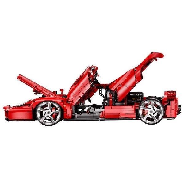 4301 деталей | На радіокеруванні | Ferrari Enzo | Конструктор Technic | 10523 KBOX | Сумісний з лего | Lego Ферарі Ензо Суперкар Kbox 10523 фото