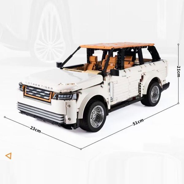 Конструктор на радіокеруванні Technic KBOX 10512 Land Rover Range Rover, 3180 деталей, сумісний з лего, Технік Спорткар Kbox 10512 RC фото