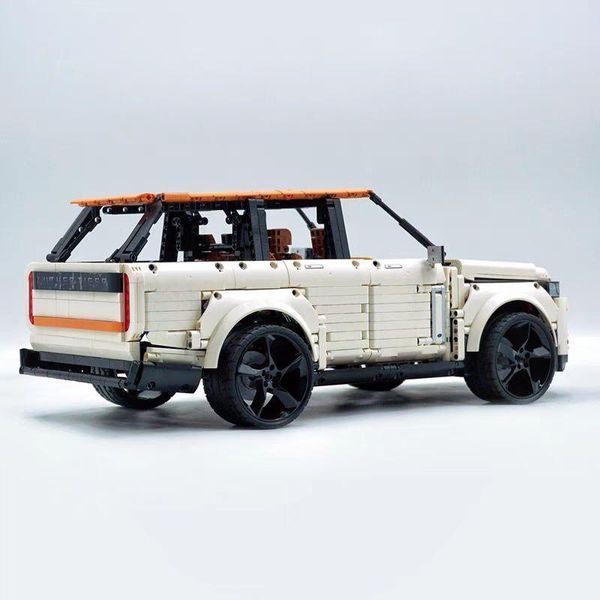 Конструктор на радіокеруванні Technic KBOX 10512 Land Rover Range Rover, 3180 деталей, сумісний з лего, Технік Спорткар Kbox 10512 RC фото