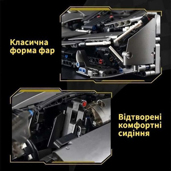 4301 деталей | На радіокеруванні | Ferrari Enzo | Конструктор Technic | 10523 KBOX | Сумісний з лего | Lego Ферарі Ензо Суперкар Kbox 10523 фото