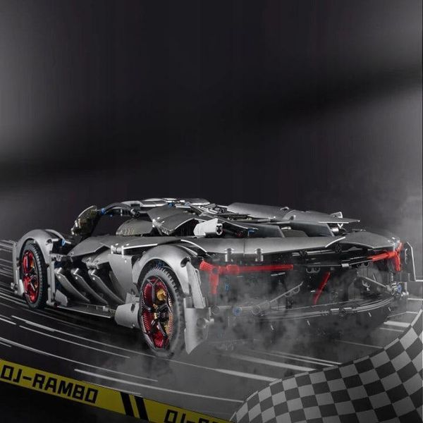 4301 деталей | На радіокеруванні | Ferrari Enzo | Конструктор Technic | 10523 KBOX | Сумісний з лего | Lego Ферарі Ензо Суперкар Kbox 10523 фото