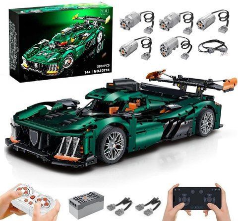 3986 деталей | На Радіокеруванні | Peugeot 9X8 24H Le Mans | Конструктор Technic | LERU 10716 | Сумісний з лего | Lego 10716 фото