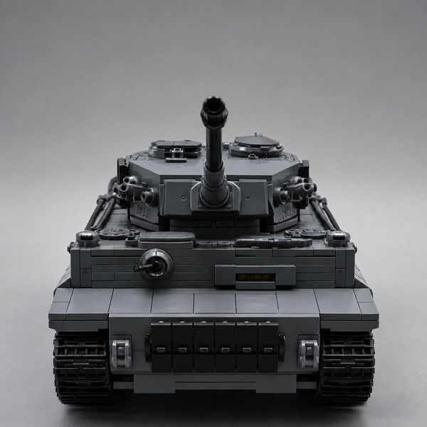 1622 деталі | Tiger Tank | Сумісний з LEGO | Конструктор танка 12GO 97015 12GO 97015 фото
