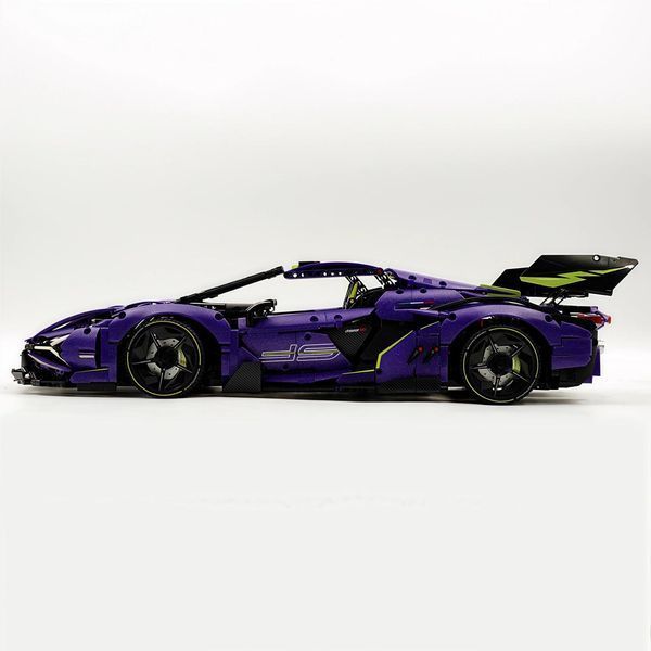 3654 деталей | Lamborghini Sian | Конс0труктор Technic | GULY 10635 | Сумісний з лего | Lego Ламборджині Суперкар 10635 фото