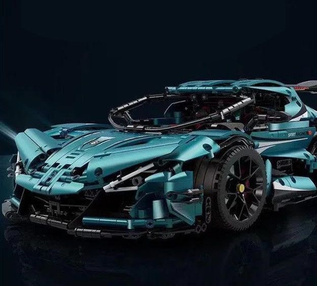 Конструктор Technic GULY 10612 Apollo IE, 3468 деталей, сумісний з лего. Технік Гіперкар 10716 фото