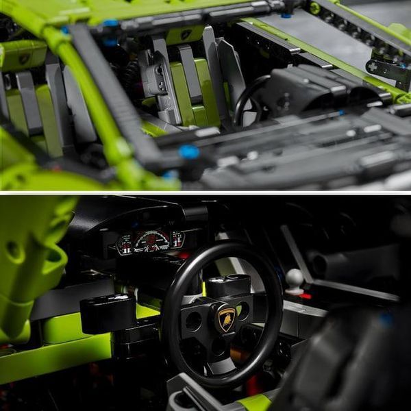 Конструктор Technic Lamborghini Sian FKP 37, 42115, 3696 деталей, сумісний з лего, Технік Спорткар Lego 42115 фото