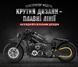 Конструктор мотоцикл Technic Harley Davidson. 586 деталей, сумісний з лего. У коробці. Технік мото Харлей Девідсон 60502 фото 3
