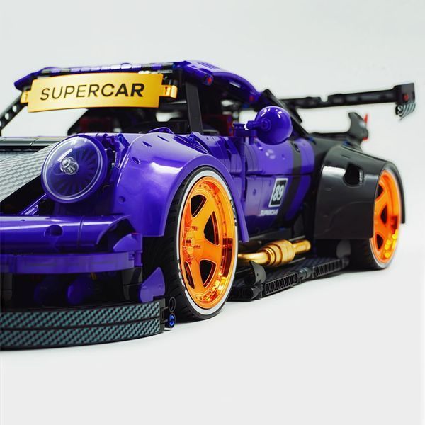 4190 деталей | Porsche 964 | Конструктор Technic KBOX 10544 | Cумісний з LEGO | Лего Технік Порше 964 KBOX 10544 фото