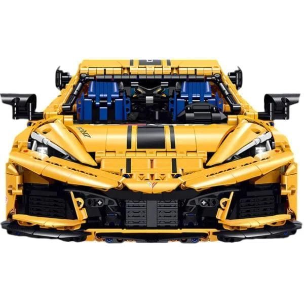 Конструктор на радіокеруванні Technic Guly 10622 Corvette C8, 3788 деталей, сумісний з лего, Технік Корвет Спорткар 10622 Rc фото