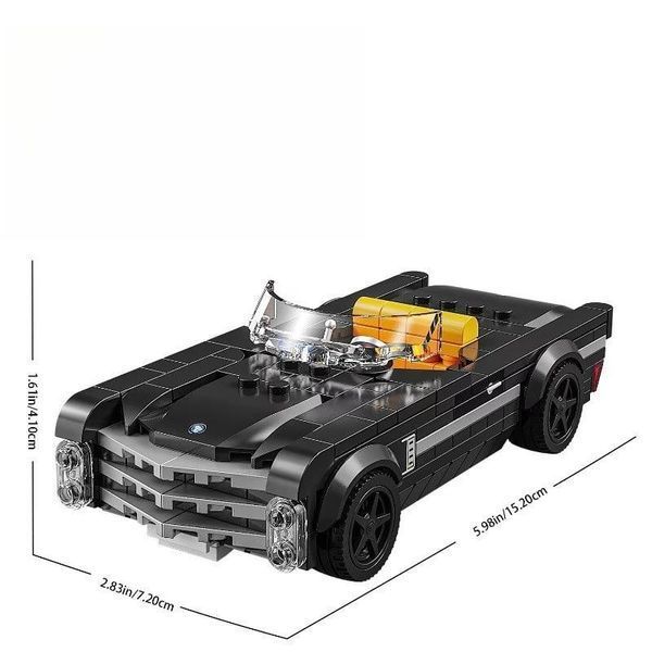 Конструктор Cadillac Eldorado, 317 деталей, з вітриною від пилу, ретро автомобіль Кадилак Ельдорадо T1092 фото