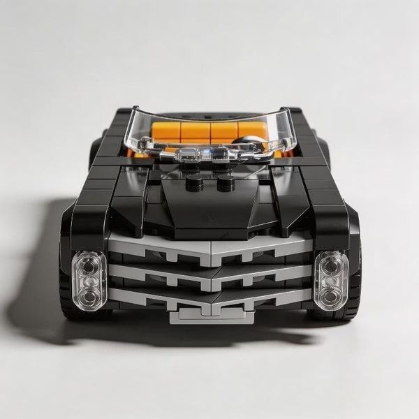 Конструктор Cadillac Eldorado, 317 деталей, з вітриною від пилу, ретро автомобіль Кадилак Ельдорадо T1092 фото