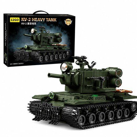 2235 деталей | KV-2 Heavy Tank | Конструктор Technic | Сумісний з Lego | 12GO 98003 | Лего Технік важкий танк 98003 Static фото