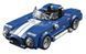 339 деталей | з вітриною від пилу | Shelby Cobra 427 Кабріолет | Cумісний з LEGO Speed | ретро автомобіль | Лего Tyc фото 2