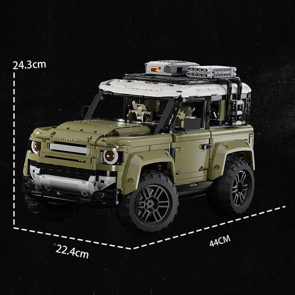 2780 деталей | Land Rover Defender | Конструктор Technic | LERU T2506 | Сумісний з лего | Lego Ленд Ровер Позашляховик 42110 T2506 фото