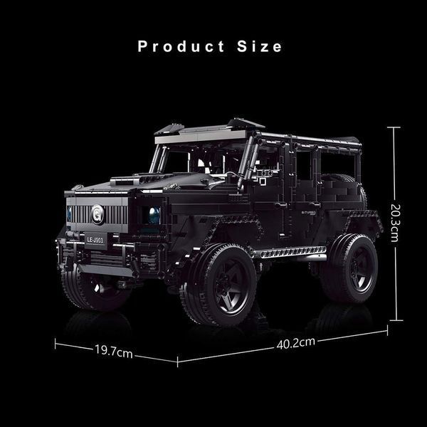 Конструктор Technic Mercedes AMG G63 Brabus 800, 2687 деталей, сумісний із лего, Lego Технік Мерседес G63 фото