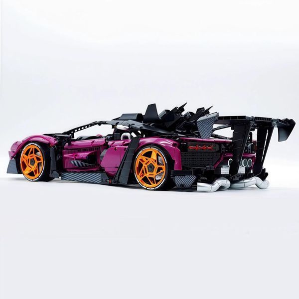 3950 деталей | Lamborghini Aventador SVJ | K-BOX 10542 | Конструктор Technic | Cумісний з LEGO | Лего Технік K-BOX 10542 фото