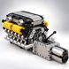 Двигун Lambo V12 Mould King 10202 &mdash; вигляд з іншого боку