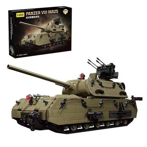 3339 деталей | PANZER VIII MAUS | Конструктор Technic | Сумісний з Lego | M98001 | Лего Технік Суперважкий танк Панцер M98001 фото