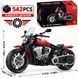Конструктор Technic мотоцикл Harley Davidson Softail Slim. 542 дет., сумісний з лего. У коробці Lego Технік мото Харлі Девідсон 60534 фото 1