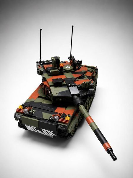 903 деталей | Leopard 2A6 | Конструктор Technic | Сумісний з Lego | LeYi 66097 | Лего Технік танк Леопард 66097- фото