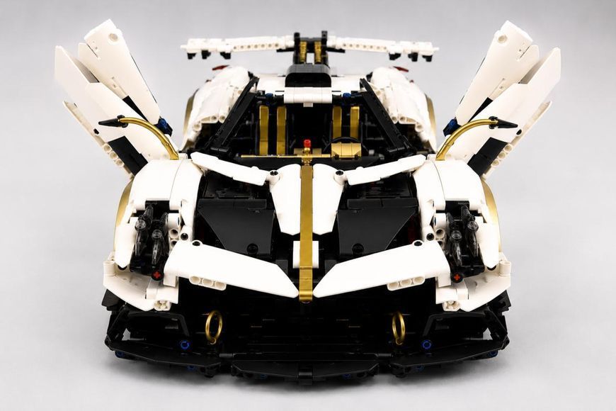 3428 деталей | PAGANI Huayra R | Конструктор Technic | 10252 KBOX | Сумісний з лего | Lego 10252 фото
