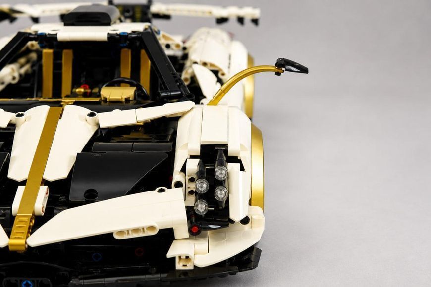 3428 деталей | PAGANI Huayra R | Конструктор Technic | 10252 KBOX | Сумісний з лего | Lego 10252 фото