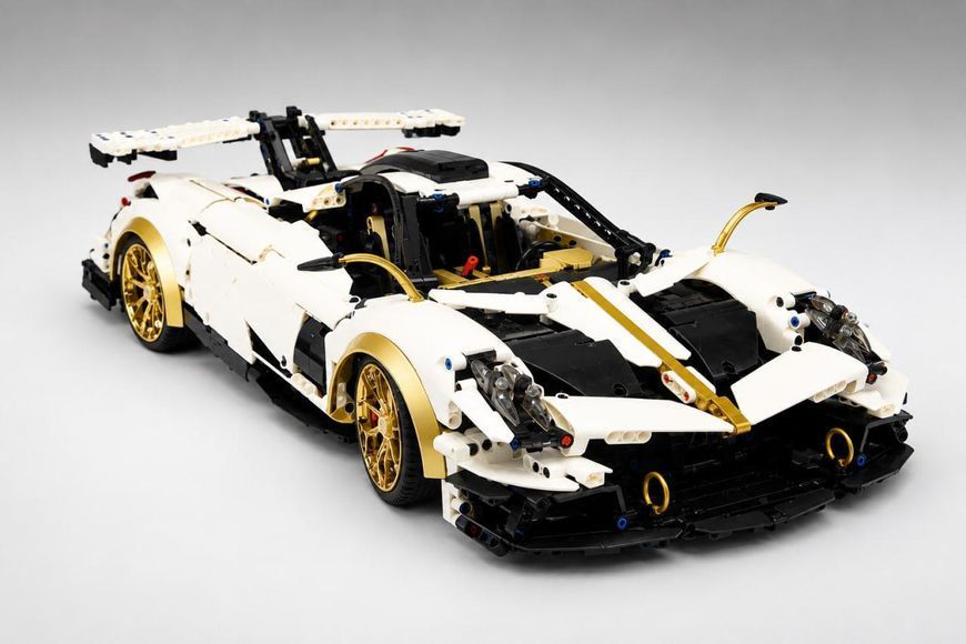 3428 деталей | PAGANI Huayra R | Конструктор Technic | 10252 KBOX | Сумісний з лего | Lego 10252 фото