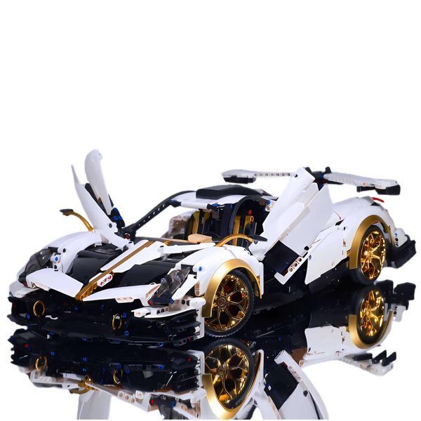 3428 деталей | На радіокеруванні | PAGANI Huayra R | Конструктор Technic | 10252 KBOX | Сумісний з лего | Lego Великий конструктор 10252 Rc фото