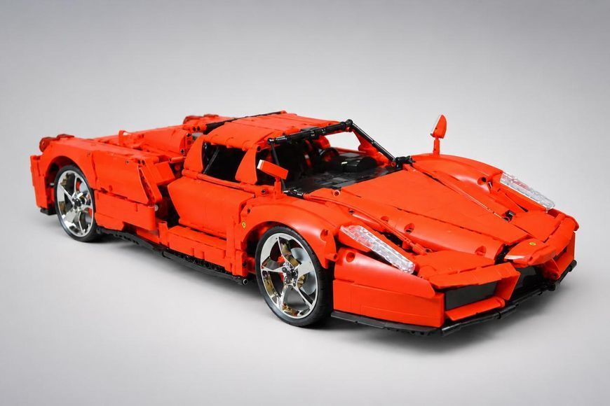 4301 деталей | Ferrari Enzo | Конструктор Technic | 10523 KBOX | Сумісний з лего | Lego Ферарі Ензо Суперкар Великий Kbox 10523 фото
